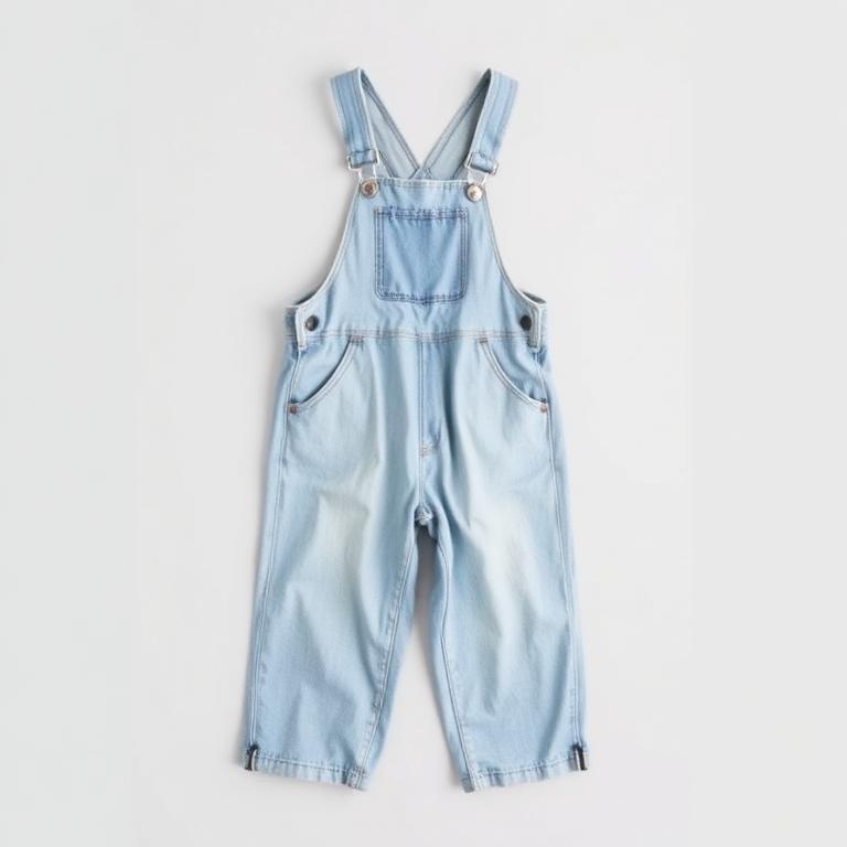 Skate Park Denim Overalls